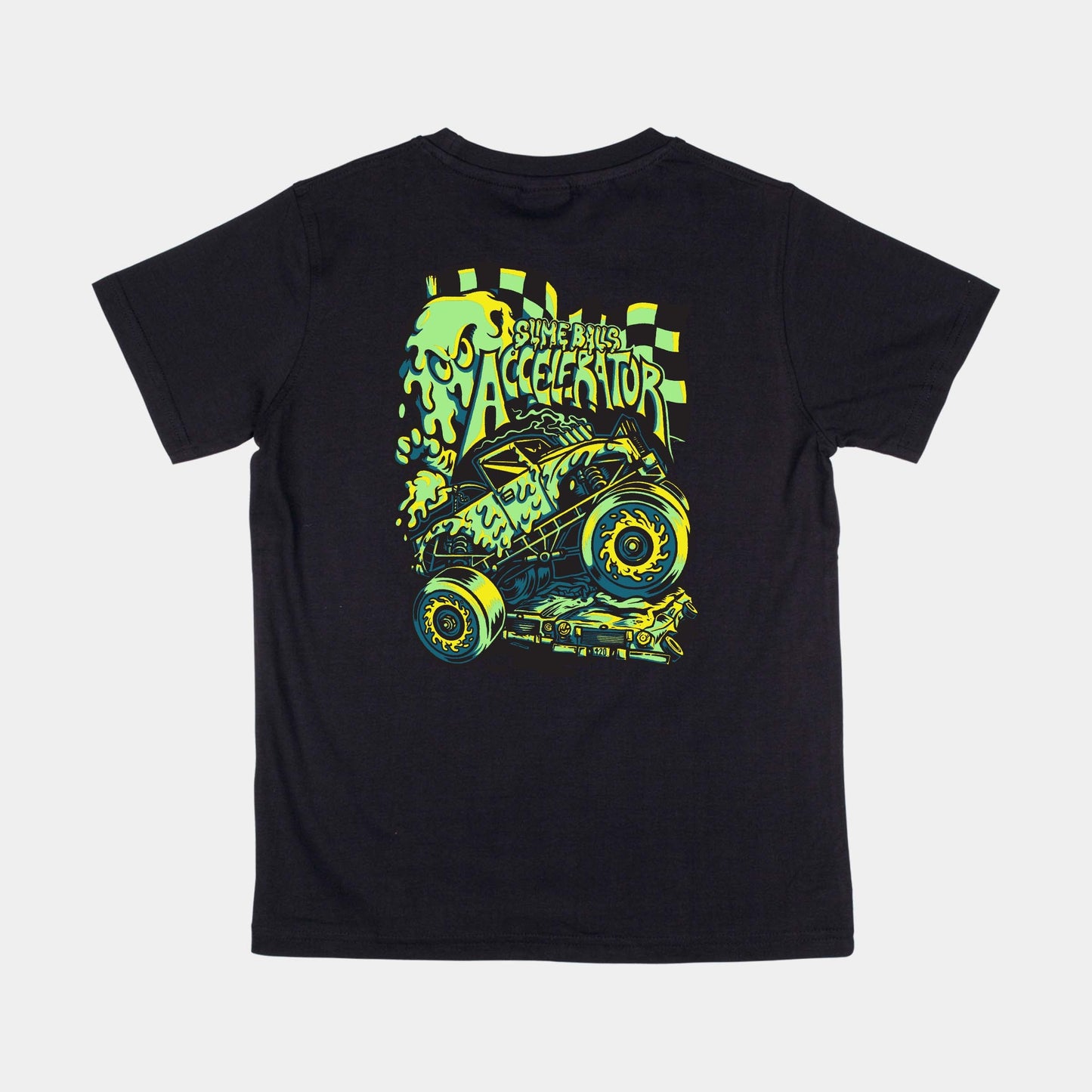 Santa Cruz | Youth Slime Balls Accelerator T Shirt Black