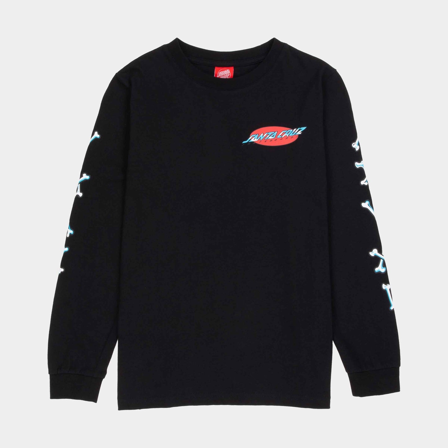 Santa Cruz Youth Salba Voodoo Pit Long Sleeve T Shirt Black