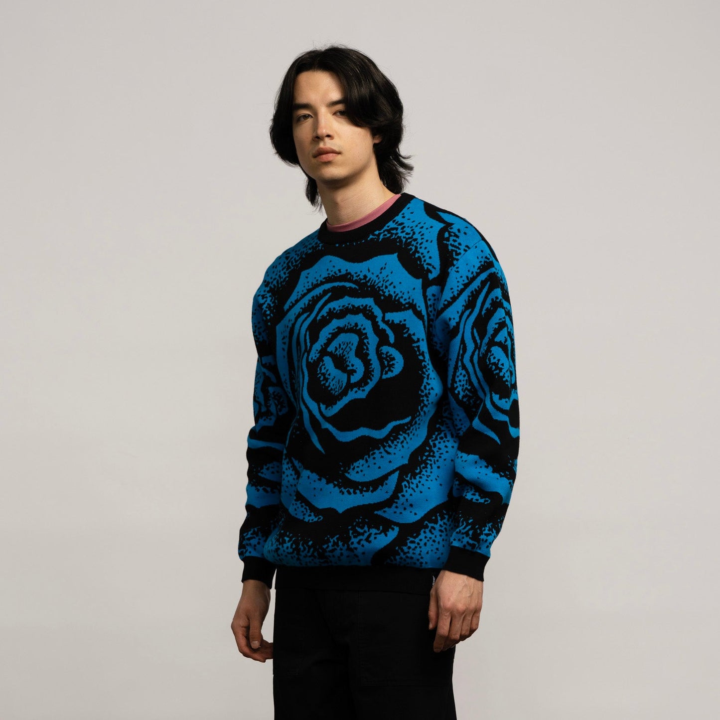 Dressen Big Rose Santa Cruz Knit Crew
