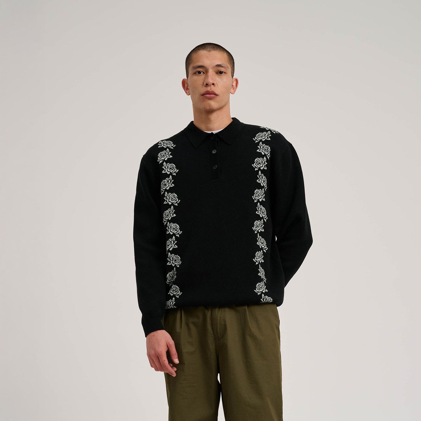 Donnie Santa Cruz Polo Knit Crew