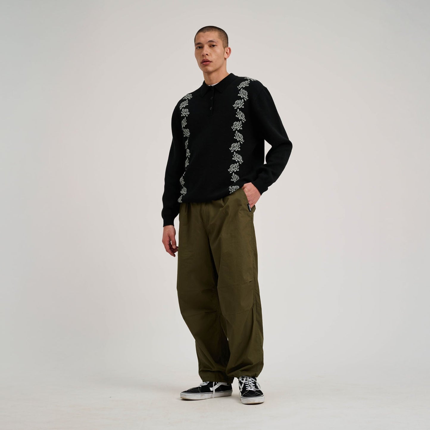 Donnie Santa Cruz Polo Knit Crew