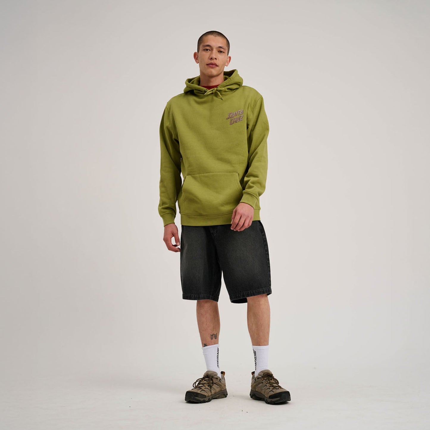 Screaming Grizzly Santa Cruz Hoodie
