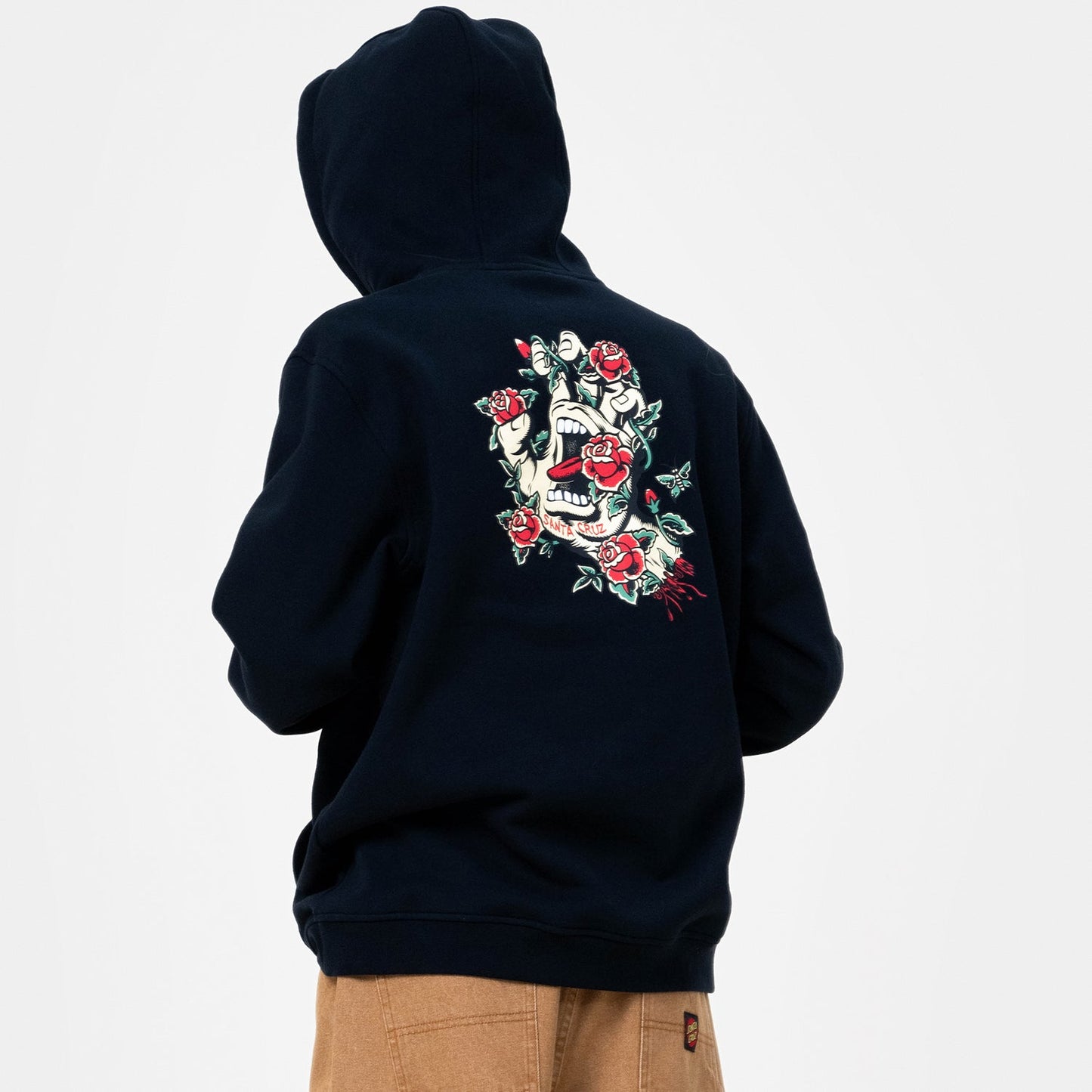 Screaming Rose Flash Santa Cruz Hoodie