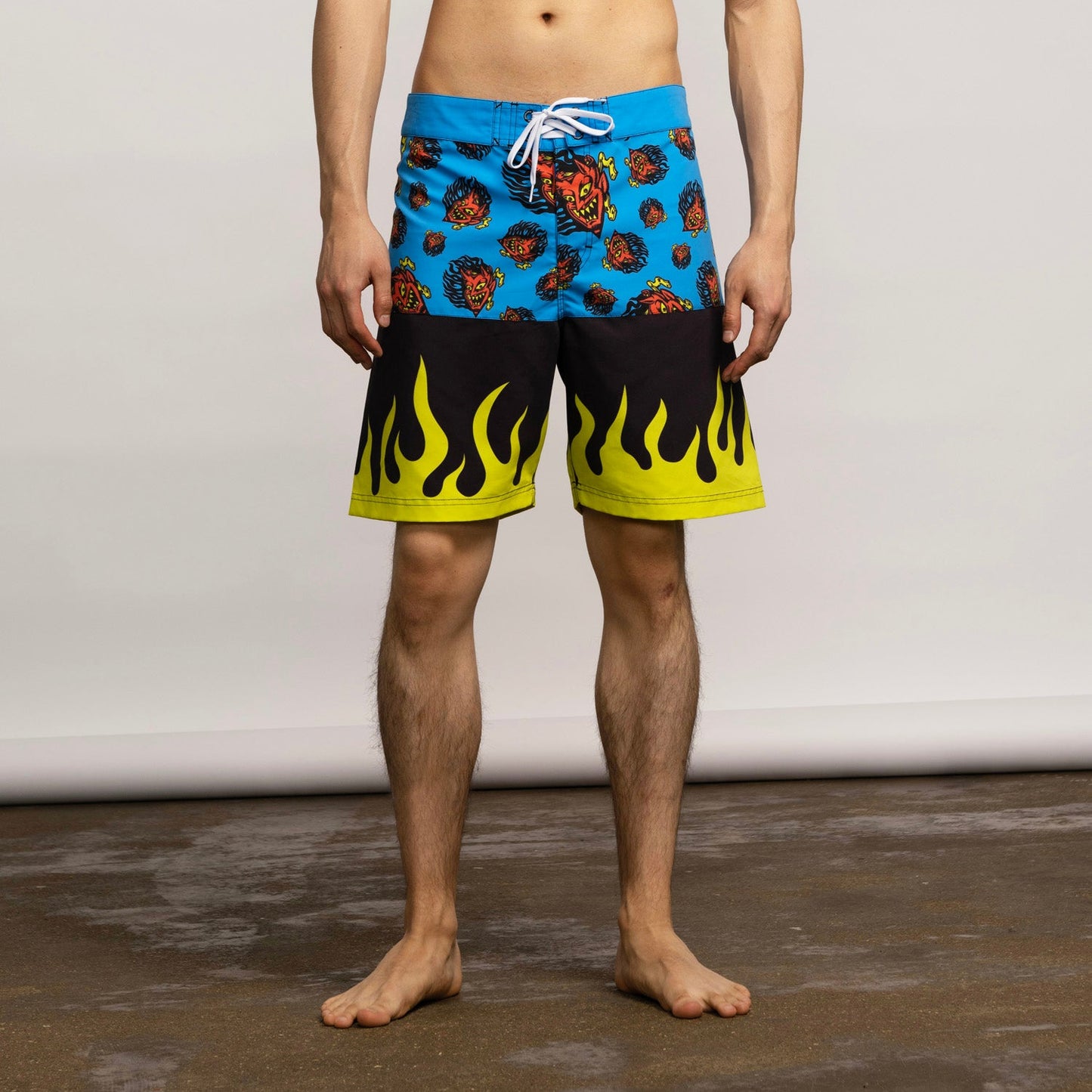 Delfino Devil Mask Boardshort