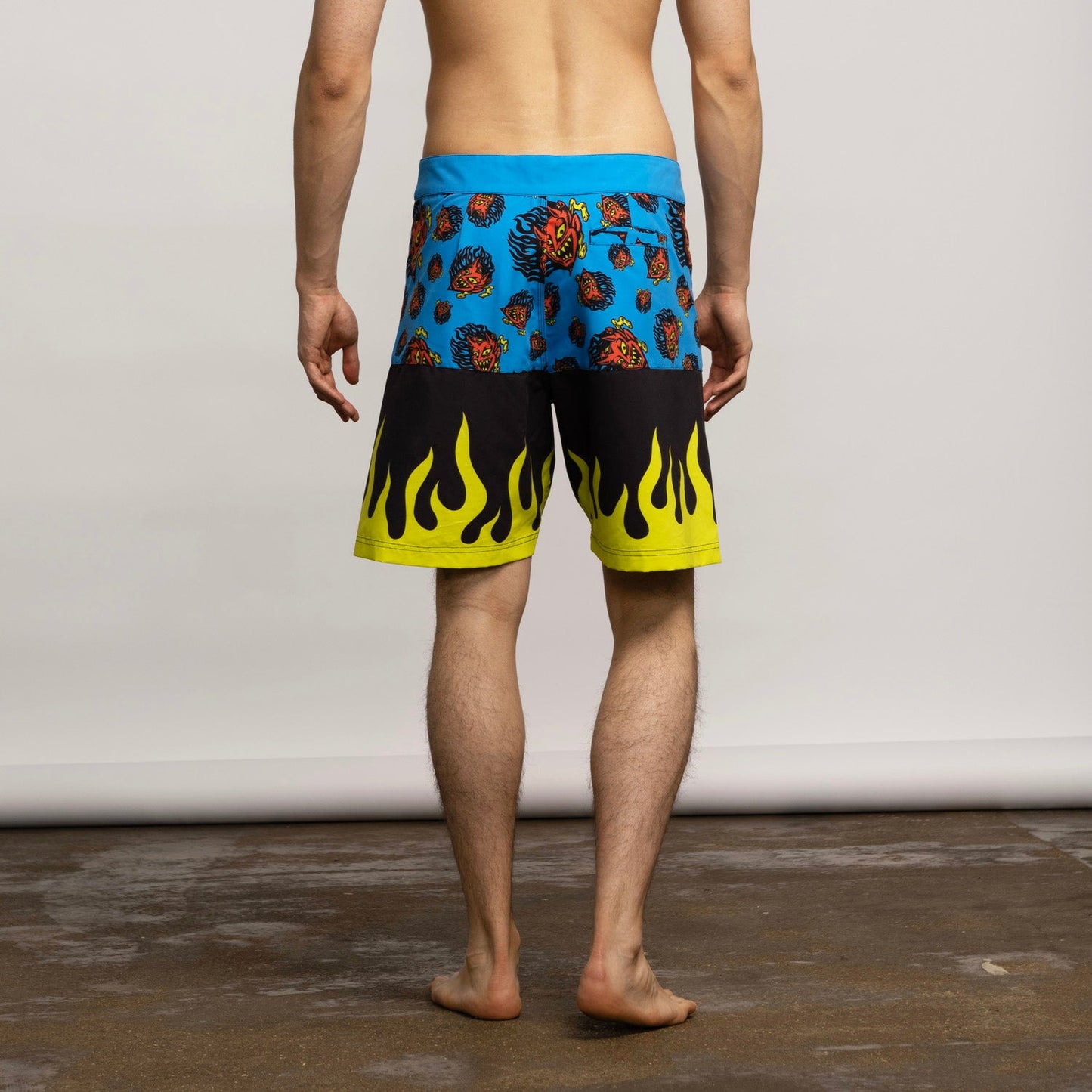 Delfino Devil Mask Boardshort