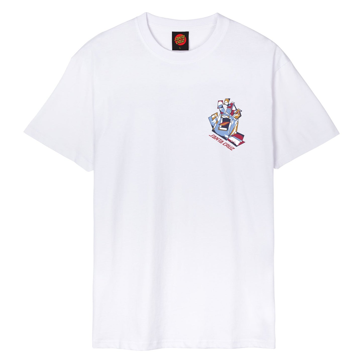 Screaming Scratched Hand Strip Santa Cruz T-Shirt