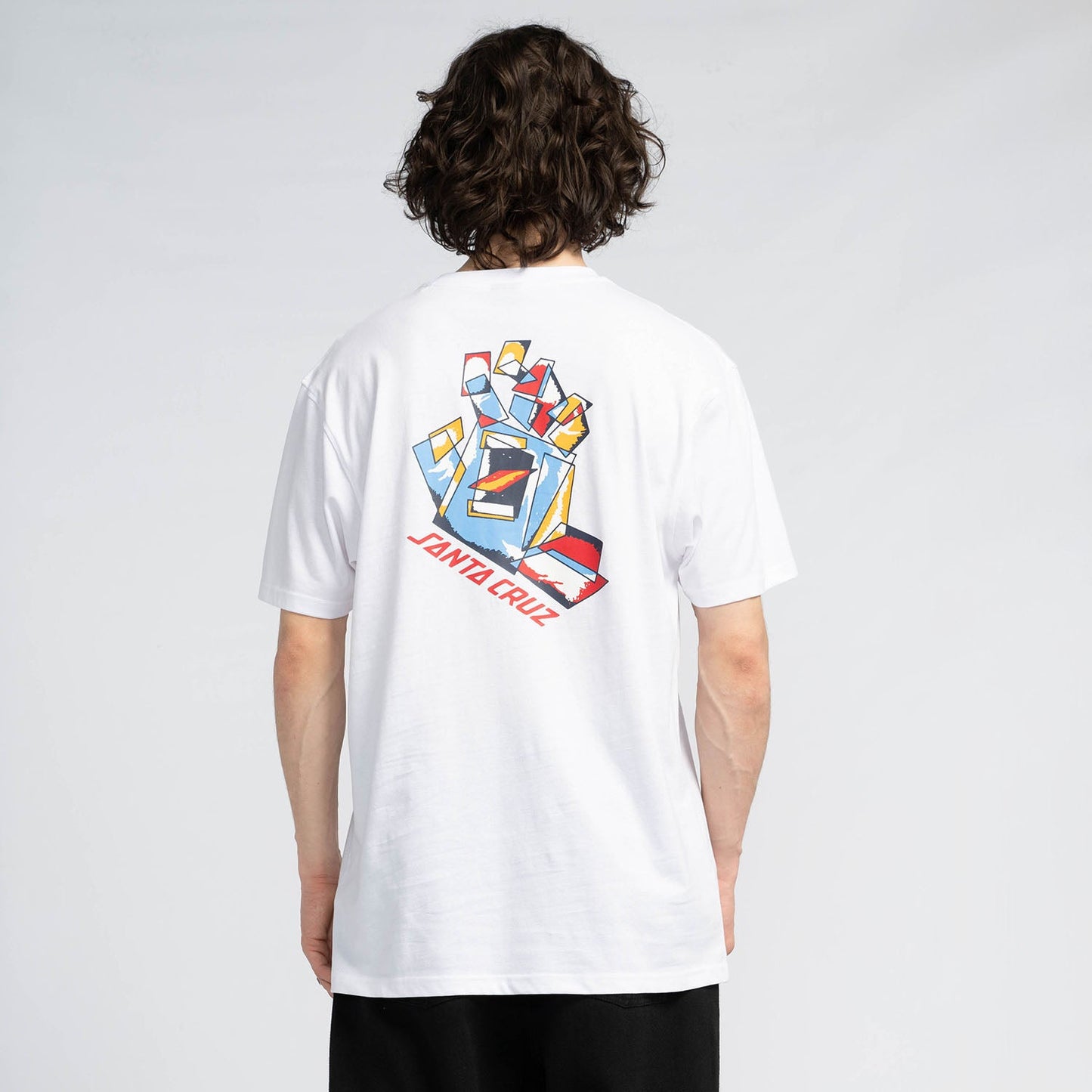Screaming Scratched Hand Strip Santa Cruz T-Shirt