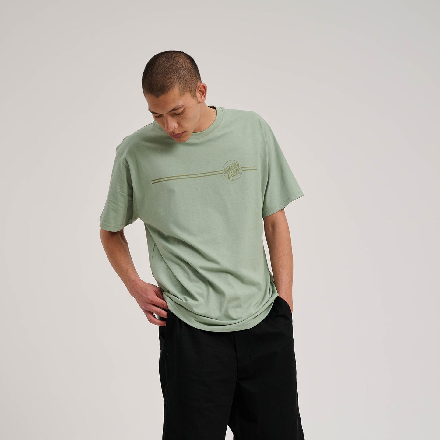 Tonal Opus Dot Stripe Santa Cruz T-Shirt