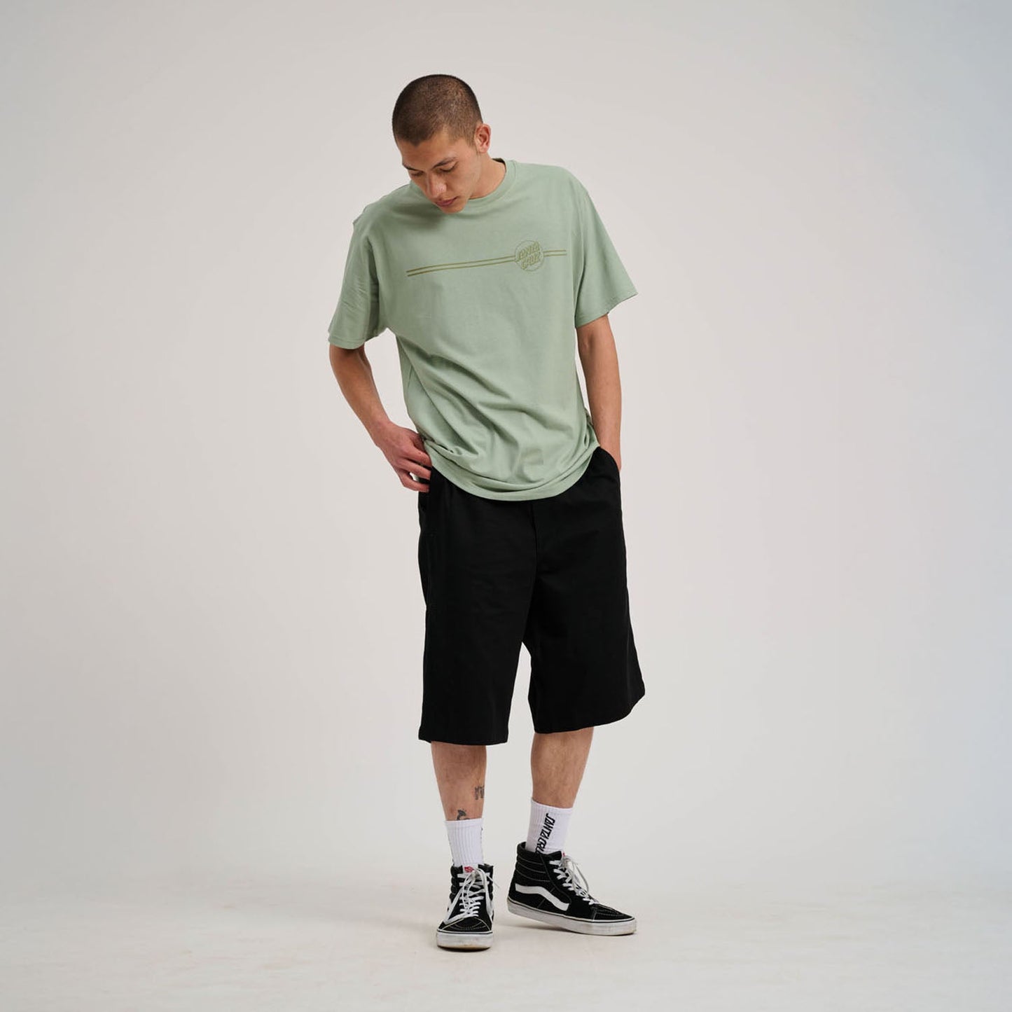 Tonal Opus Dot Stripe Santa Cruz T-Shirt