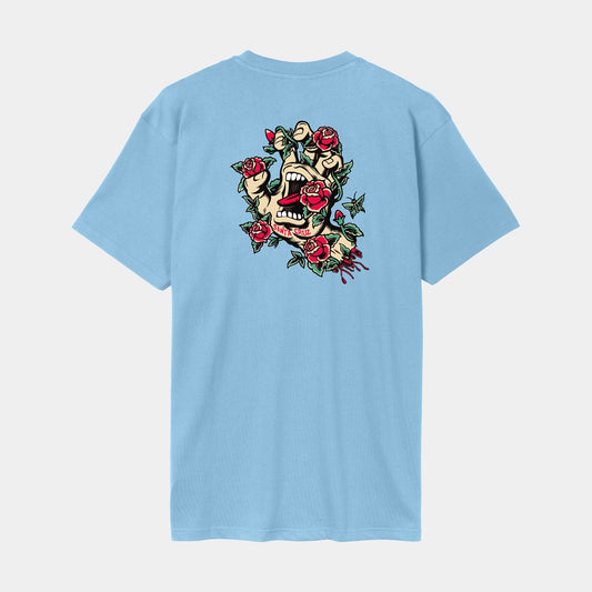 Screaming Rose Flash Santa Cruz T-Shirt