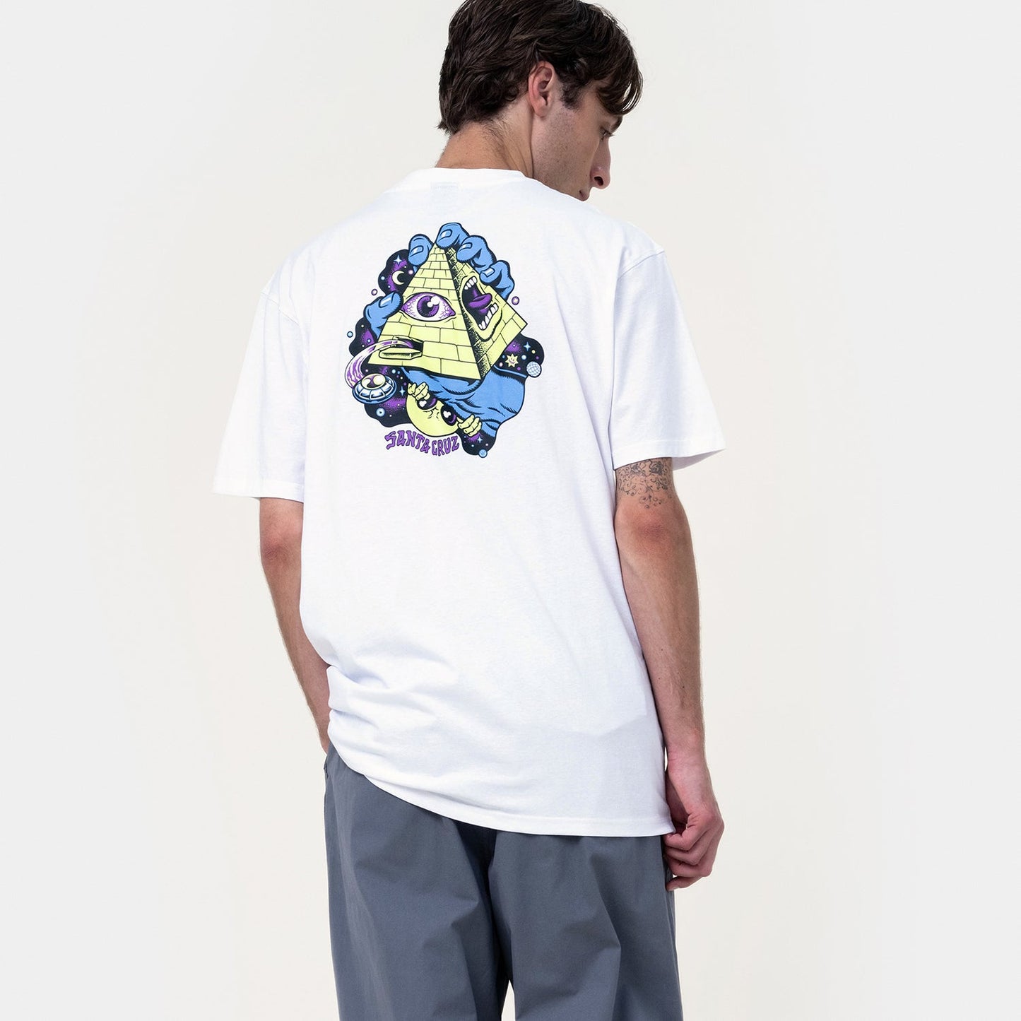 Knibbs Invasion Hand Strip Santa Cruz T-Shirt