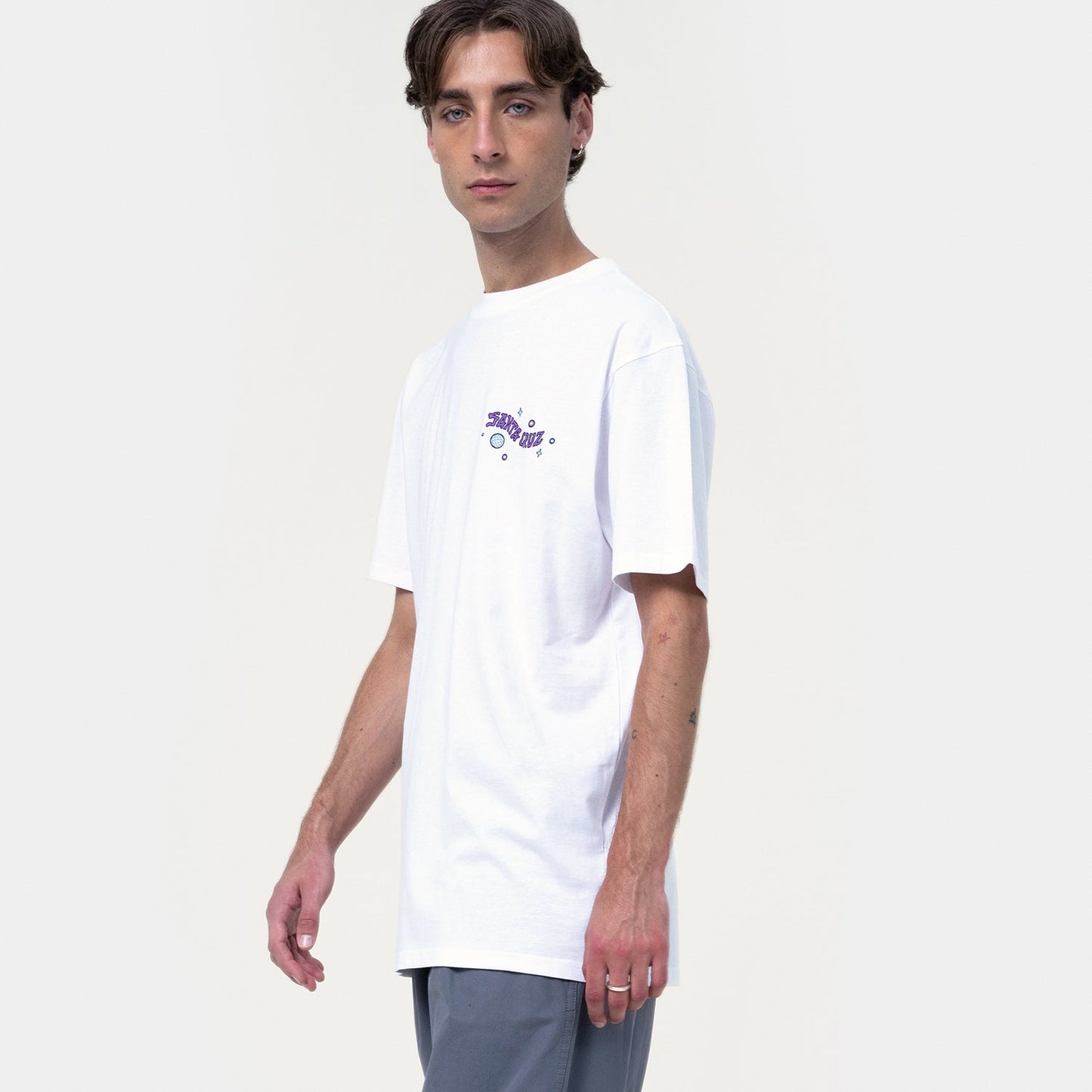 Knibbs Invasion Hand Strip Santa Cruz T-Shirt