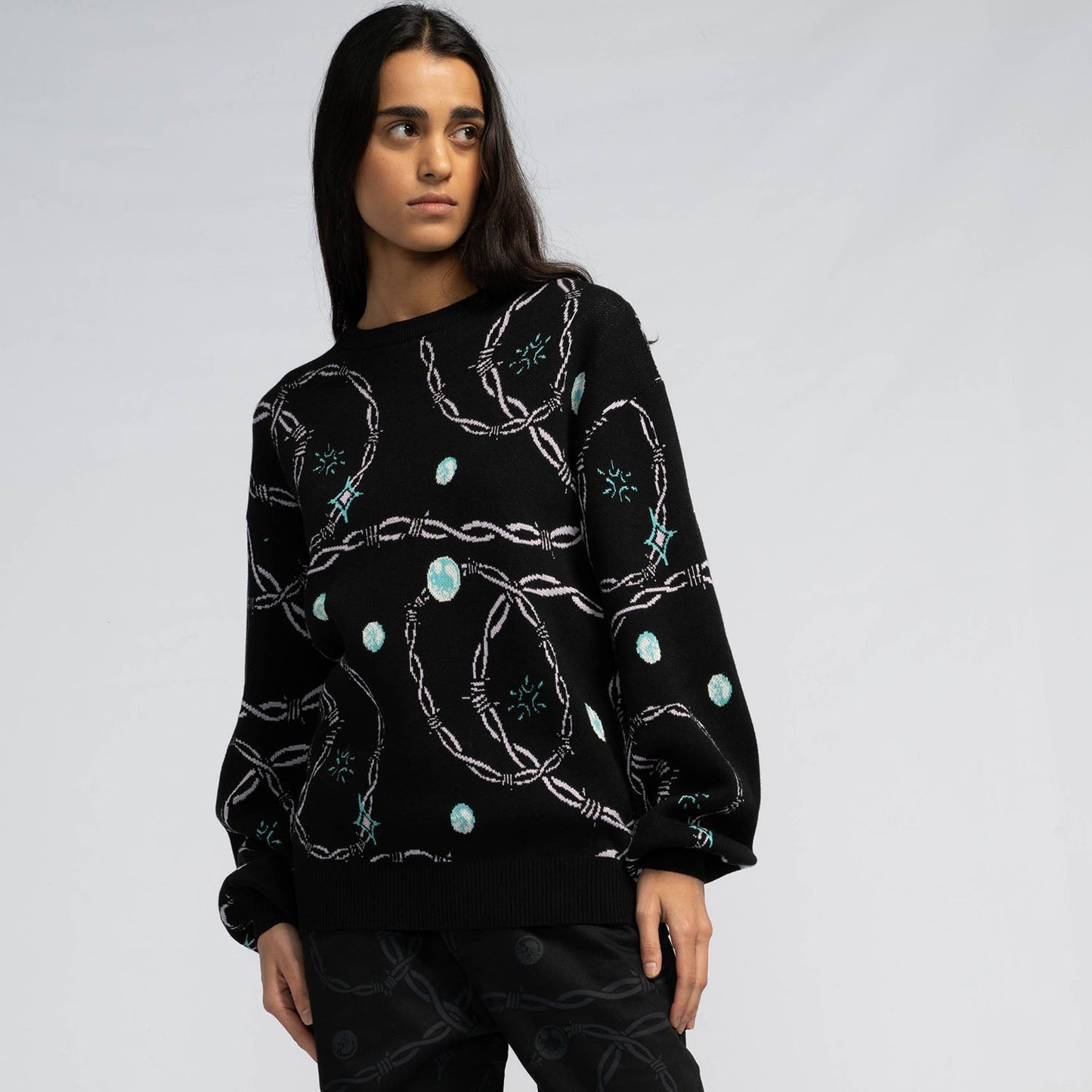 Lucky Gem Santa Cruz Knit Crew
