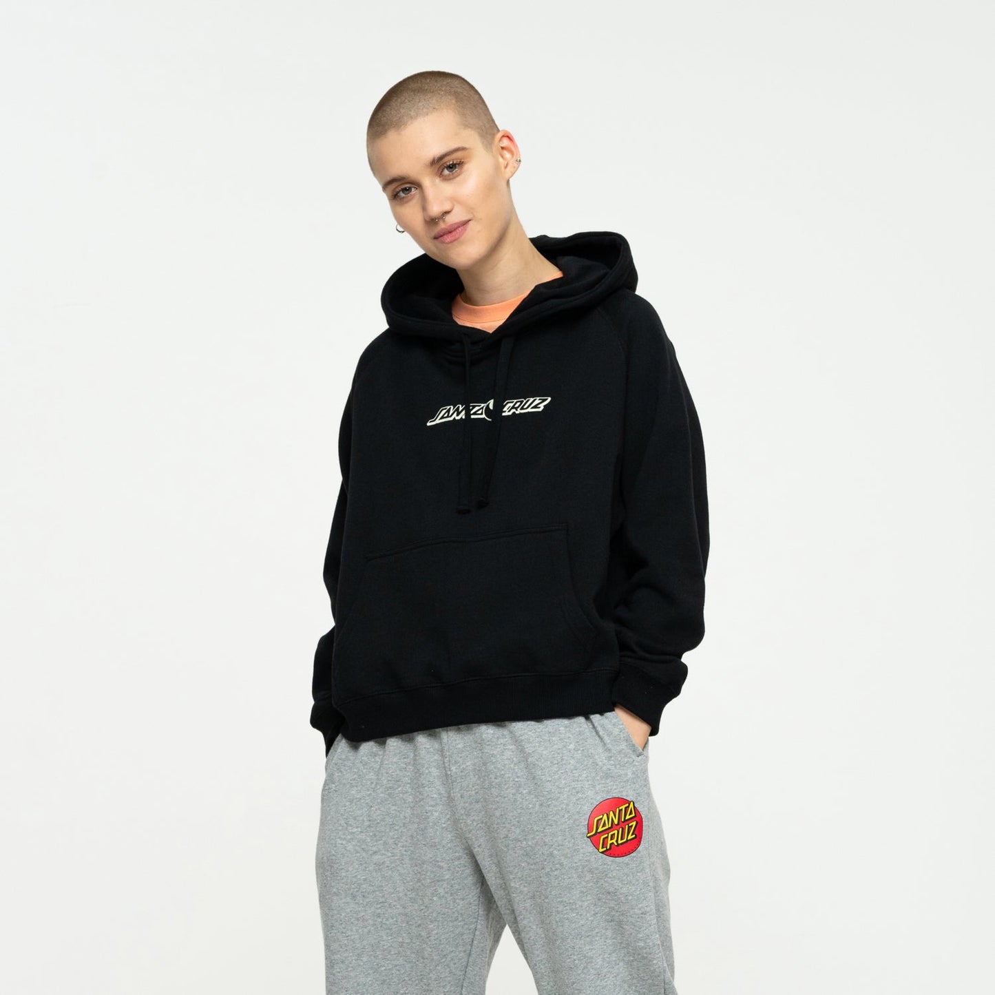 Yin Yang Strip Santa Cruz Hoodie