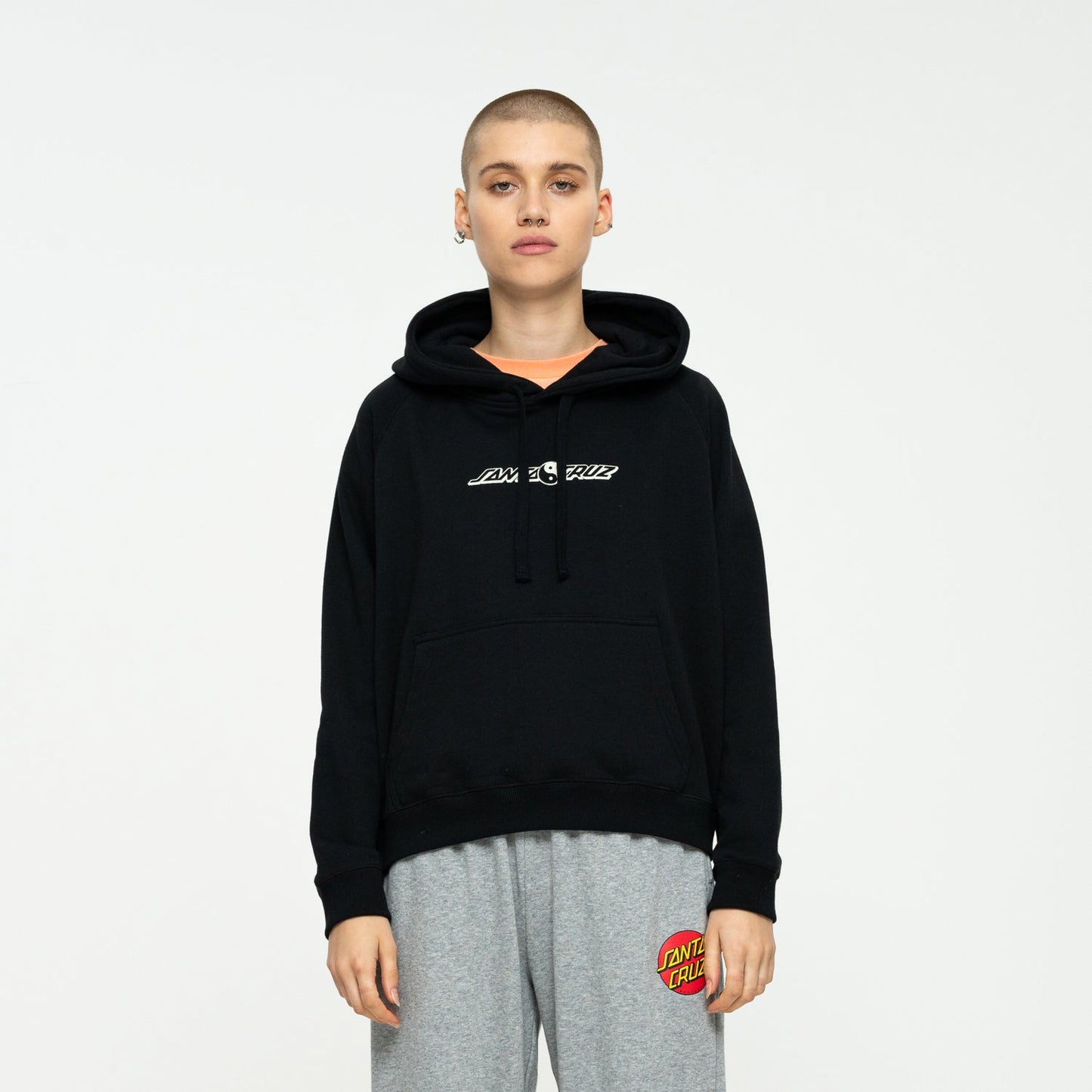 Yin Yang Strip Santa Cruz Hoodie