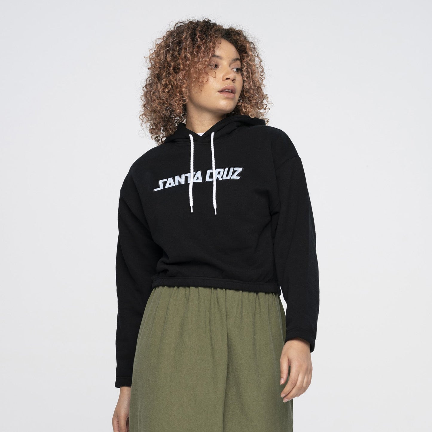 Gingham Arch Strip Santa Cruz Hoodie