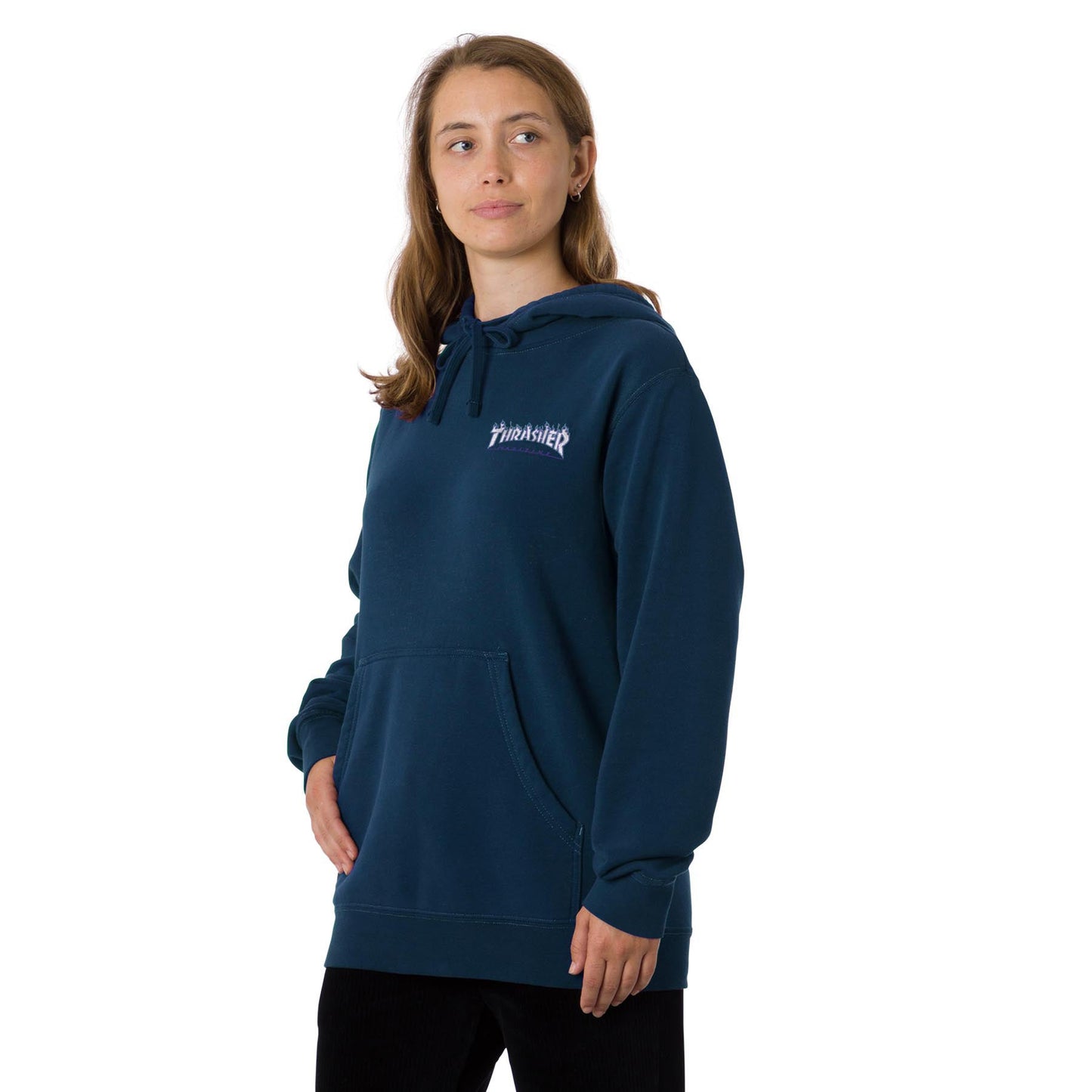 Flame Dot  Thrasher X Santa Cruz Hoodie