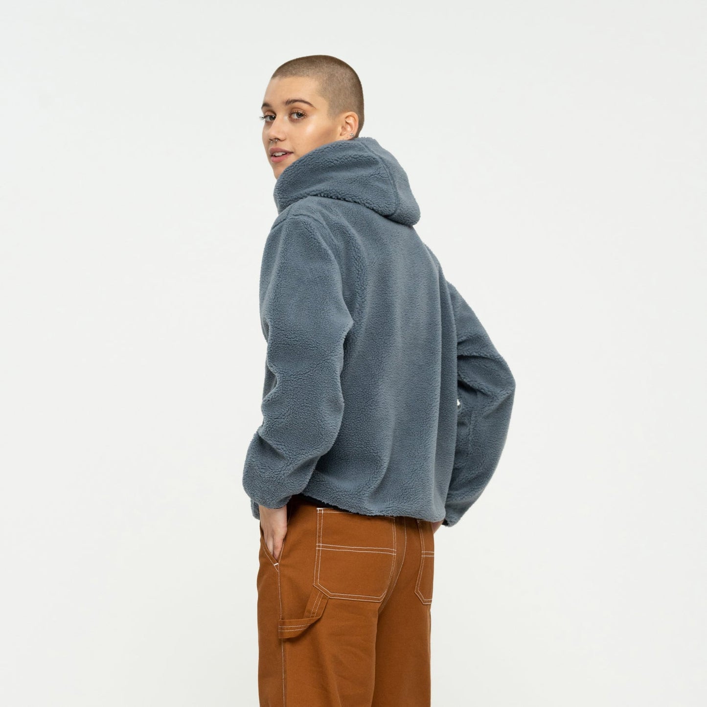 Strip Fleece Santa Cruz Hoodie
