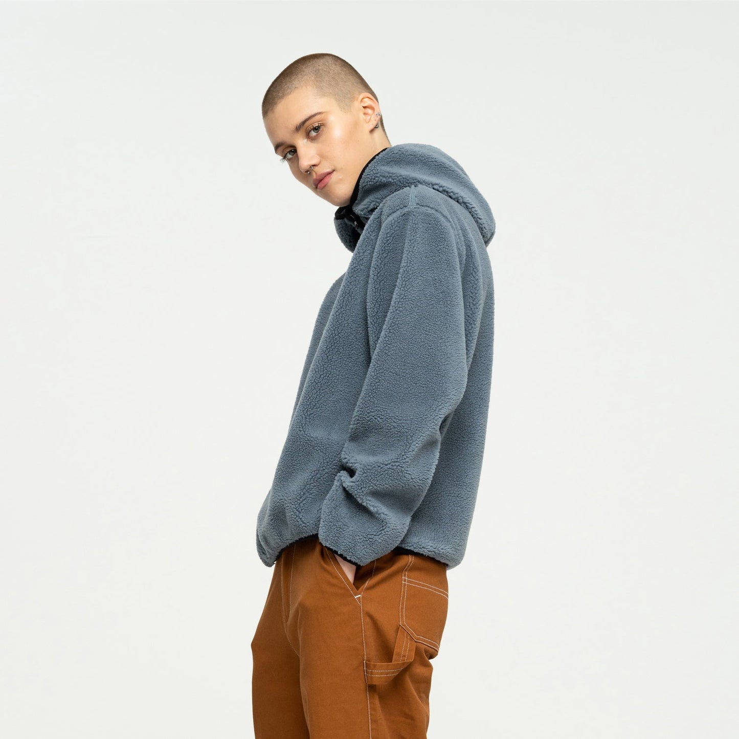 Strip Fleece Santa Cruz Hoodie