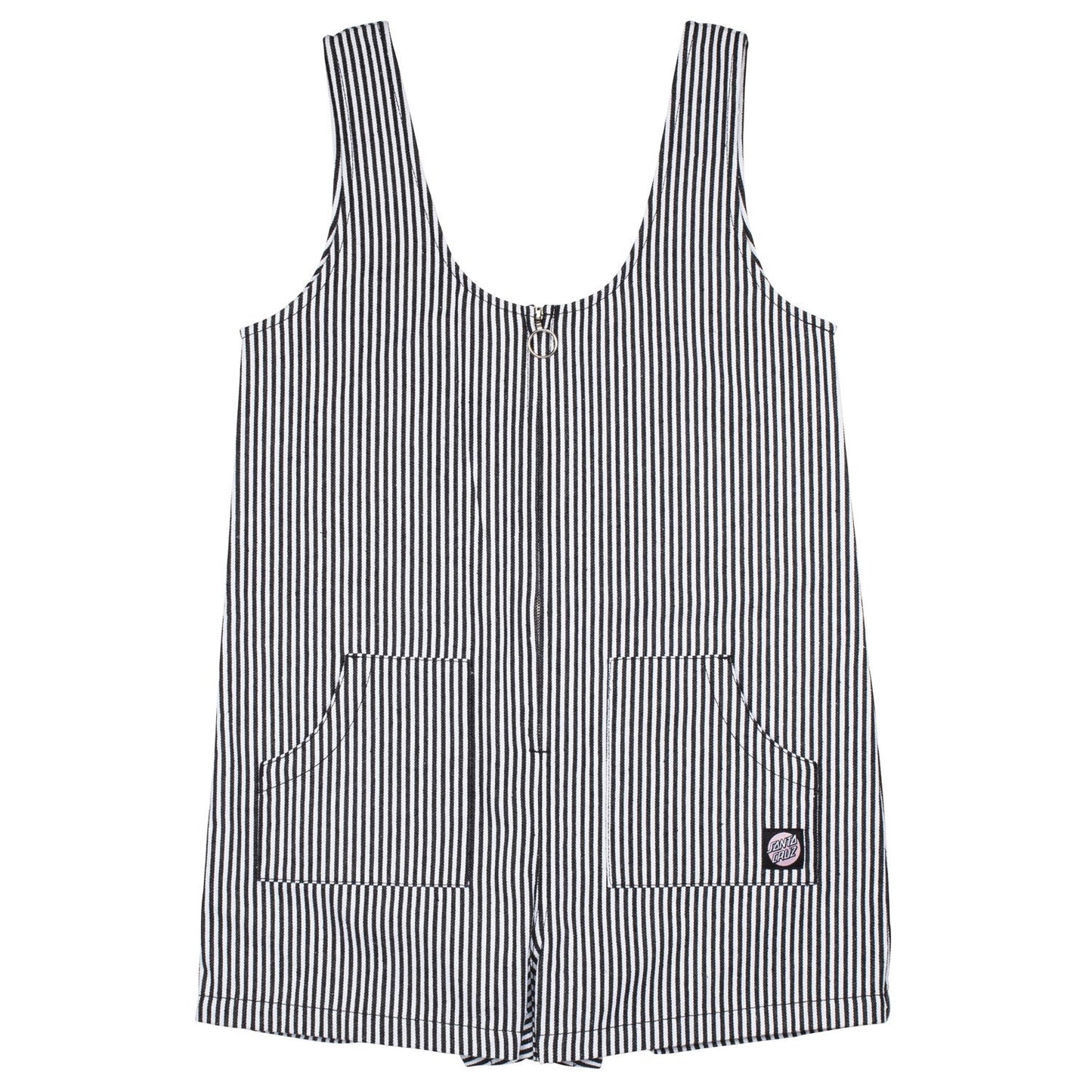 Santa Cruz Francis Playsuit in Hickory Stripe