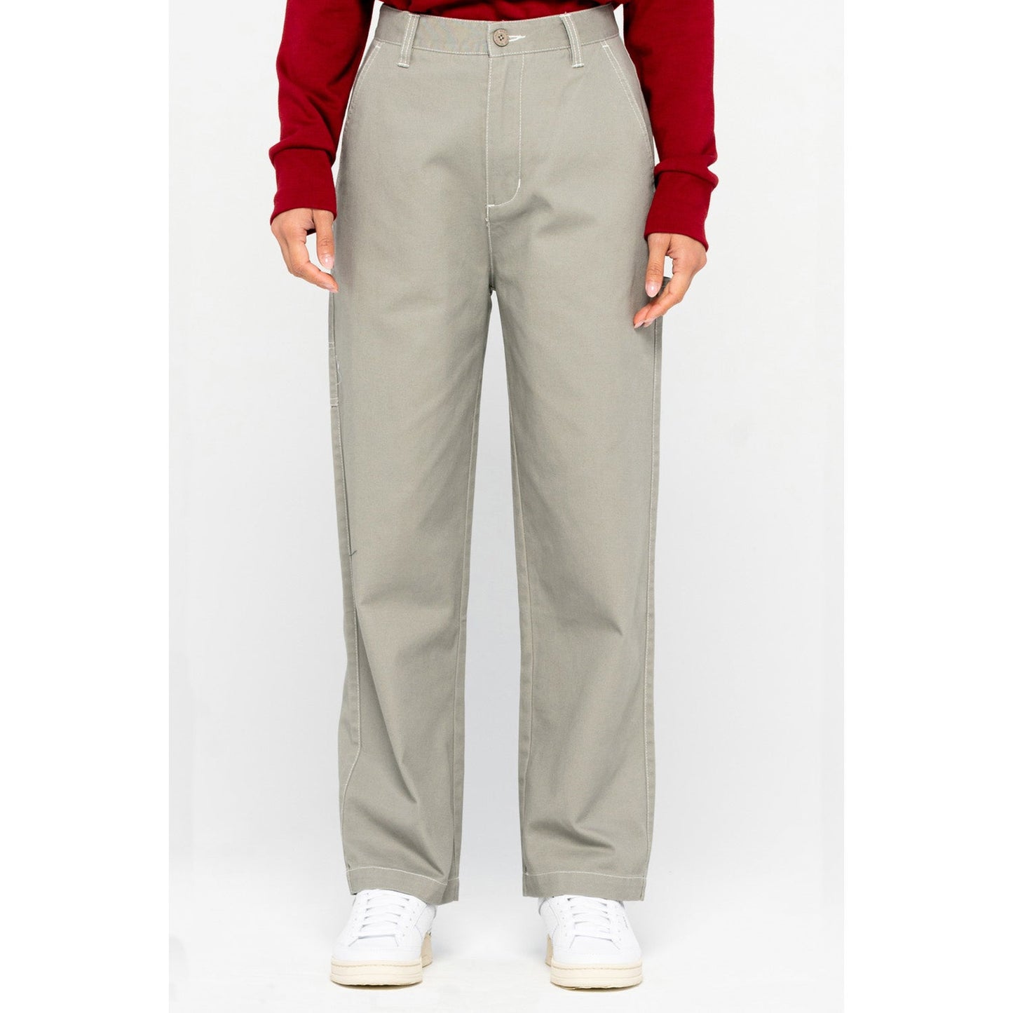 Santa Cruz Nolan Carpenter Pants Silver/White