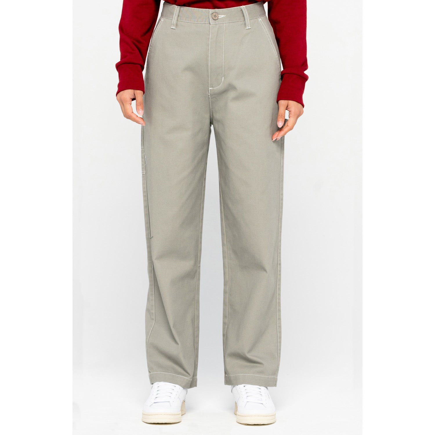 Santa Cruz Nolan Carpenter Pants Silver/White