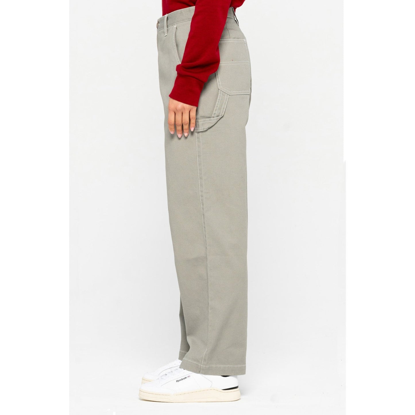Santa Cruz Nolan Carpenter Pants Silver/White