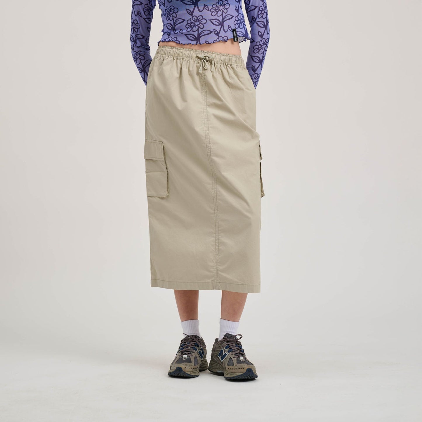 Strip Cargo Skirt
