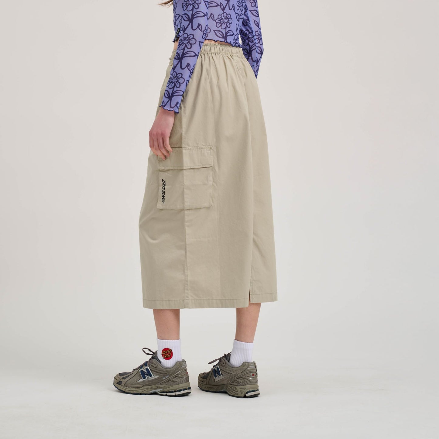 Strip Cargo Skirt