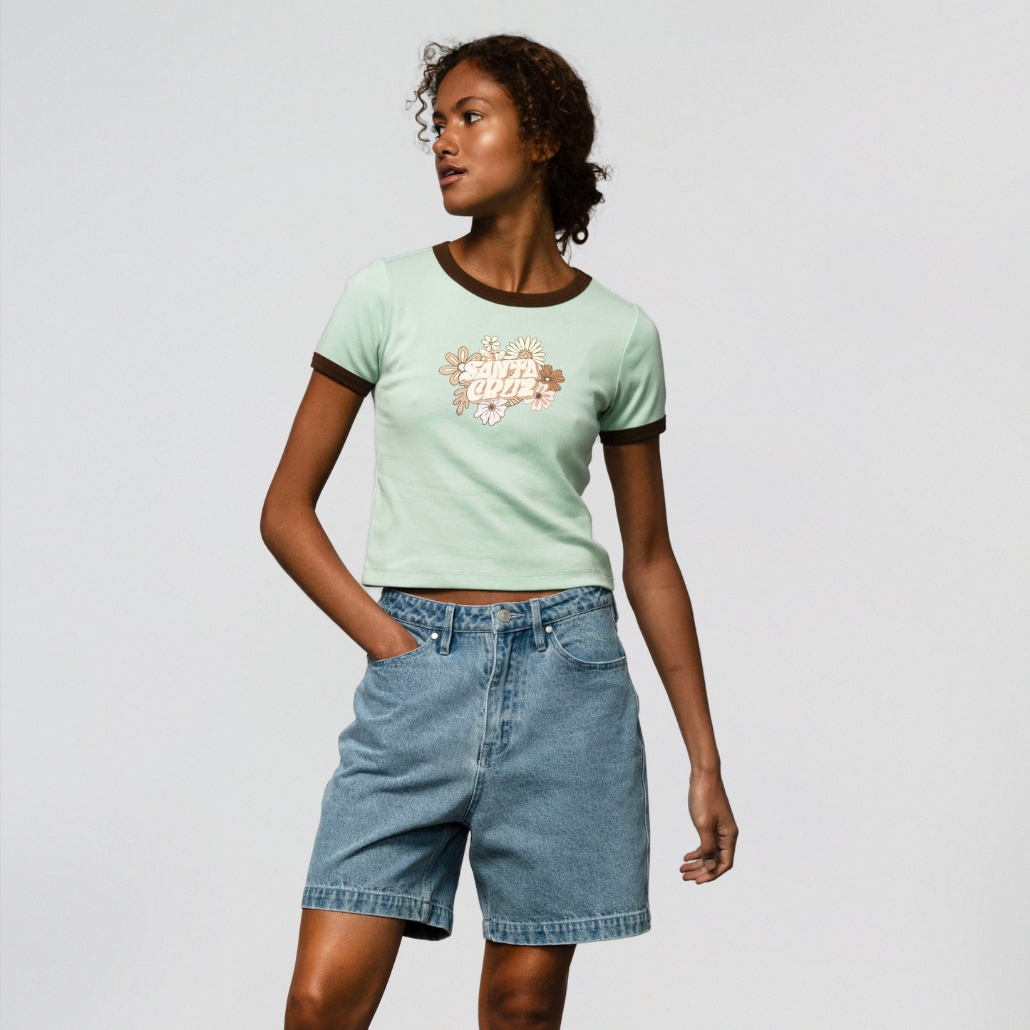 Vibes Front Ringer T-Shirt