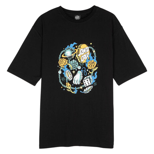 Lucky Day Front Oversized Santa Cruz T-Shirt