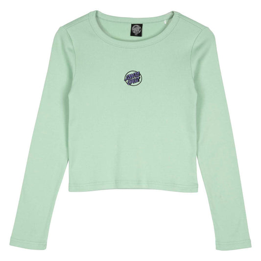 Partial Dot Emb L/S T-Shirt