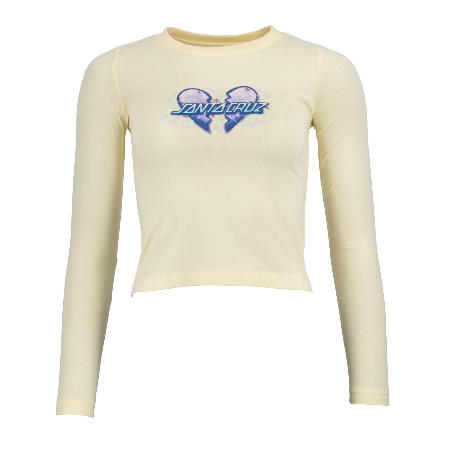 Santa Cruz Heart Breaker L/S T-Shirt Custard 