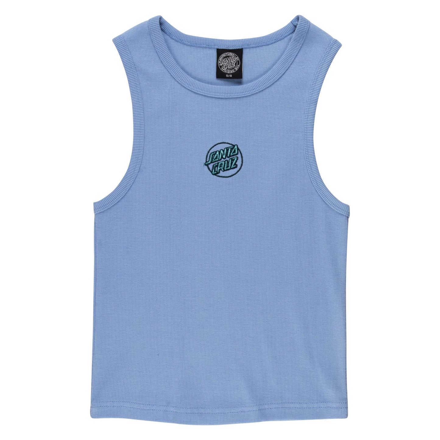 Partial Dot Emb Tank Vest