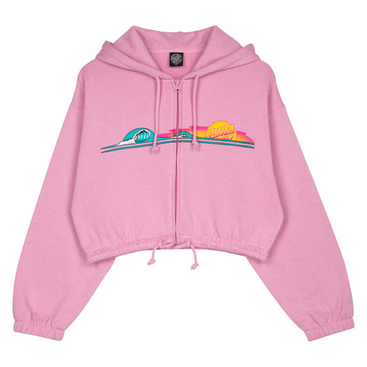 Sunrise Dot Zip Hood