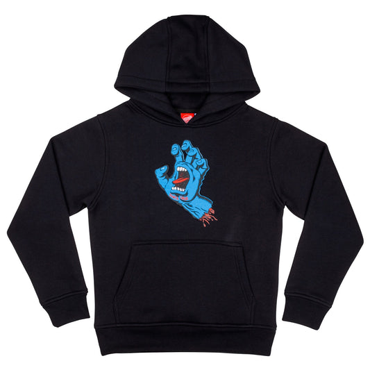 Santa Cruz Youth Screaming Hand Hoodie Black
