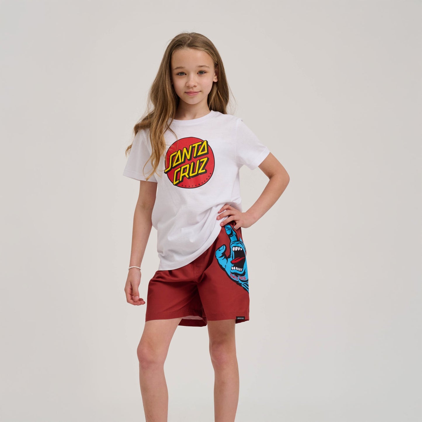 Youth Screaming Hand Swimshort