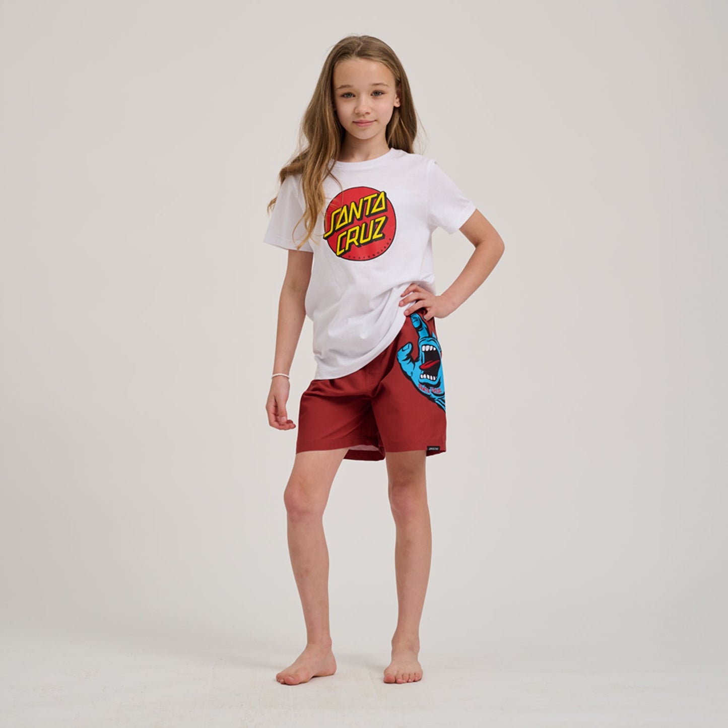 Youth Screaming Hand Swimshort