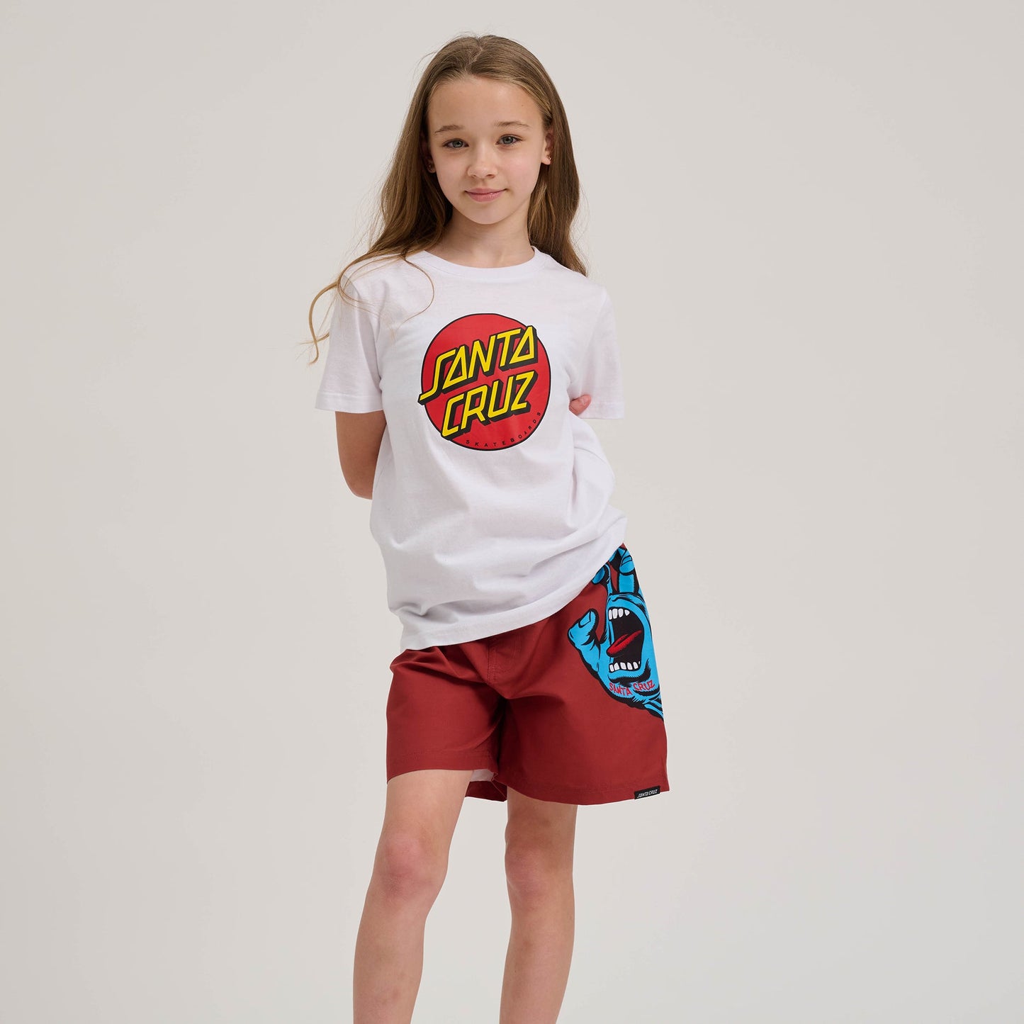 Youth Screaming Hand Swimshort