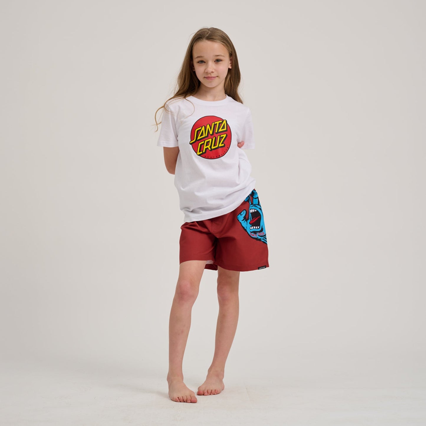 Youth Screaming Hand Swimshort