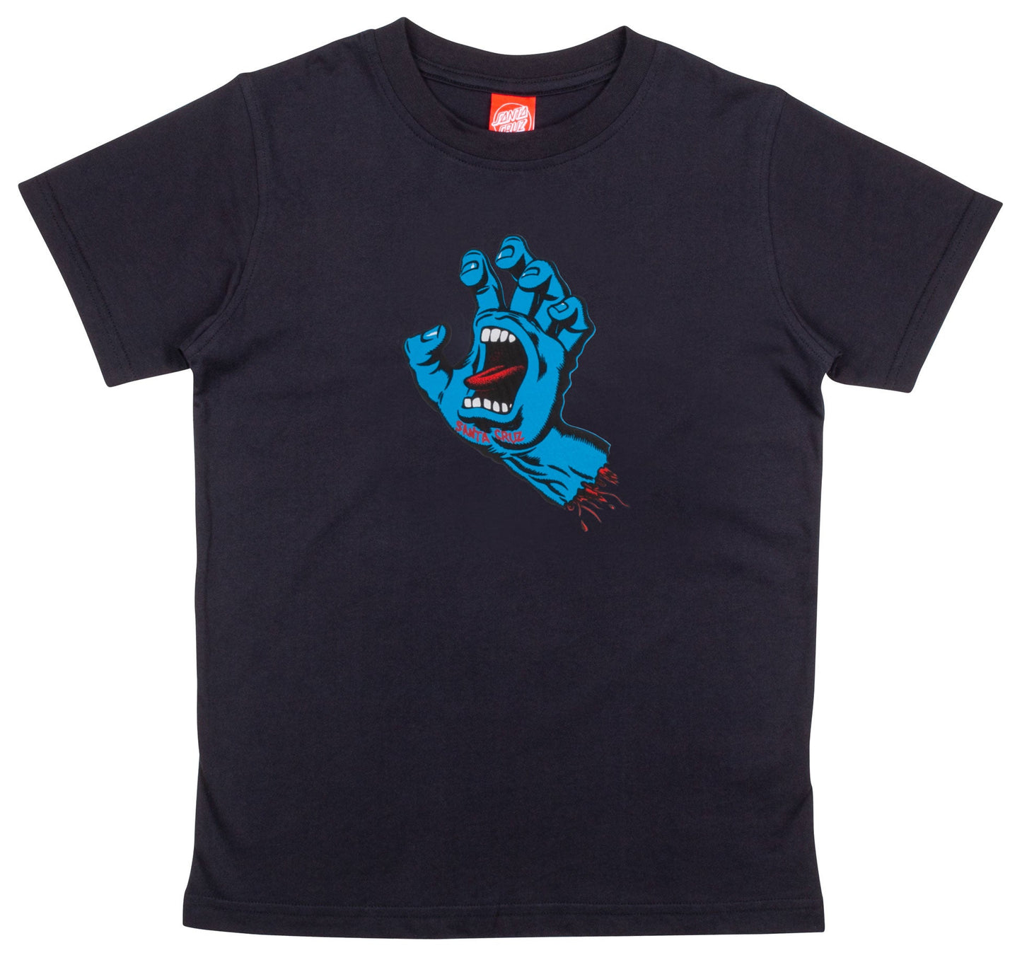 Santa Cruz Screaming Hand Youth T-Shirt Black	
