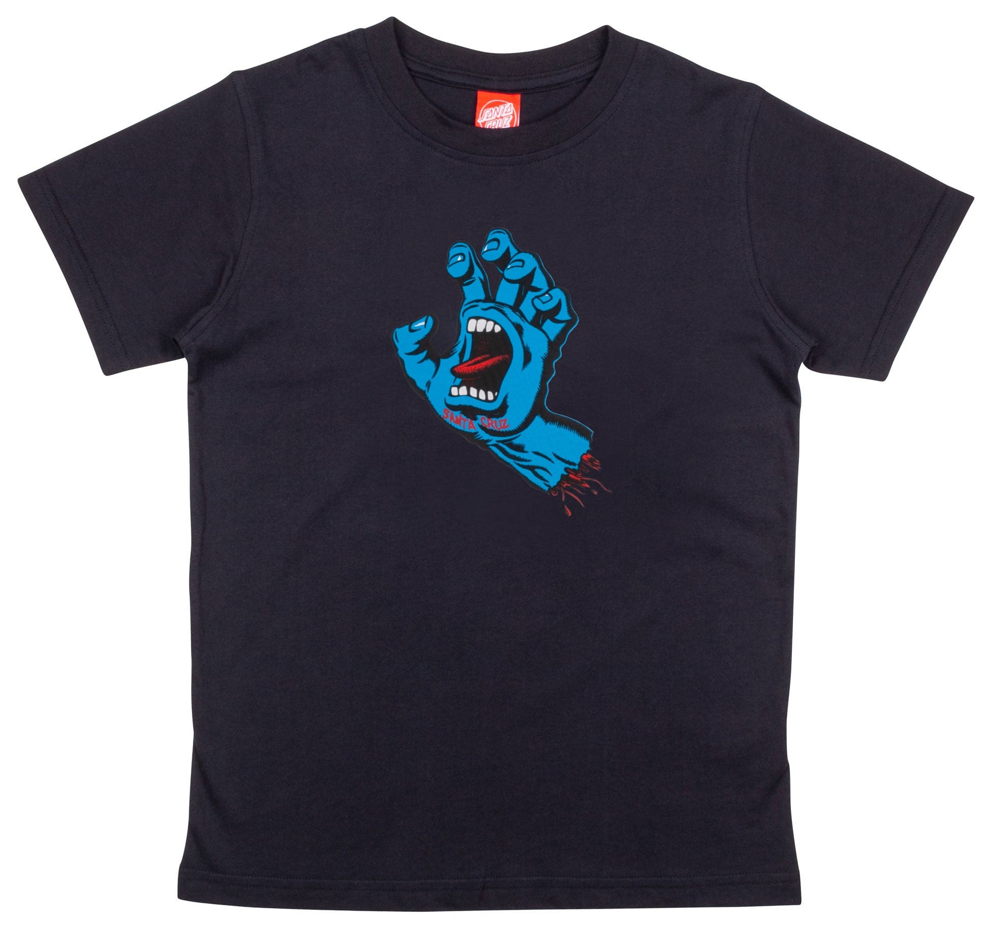 Santa Cruz Screaming Hand Youth T-Shirt Black	
