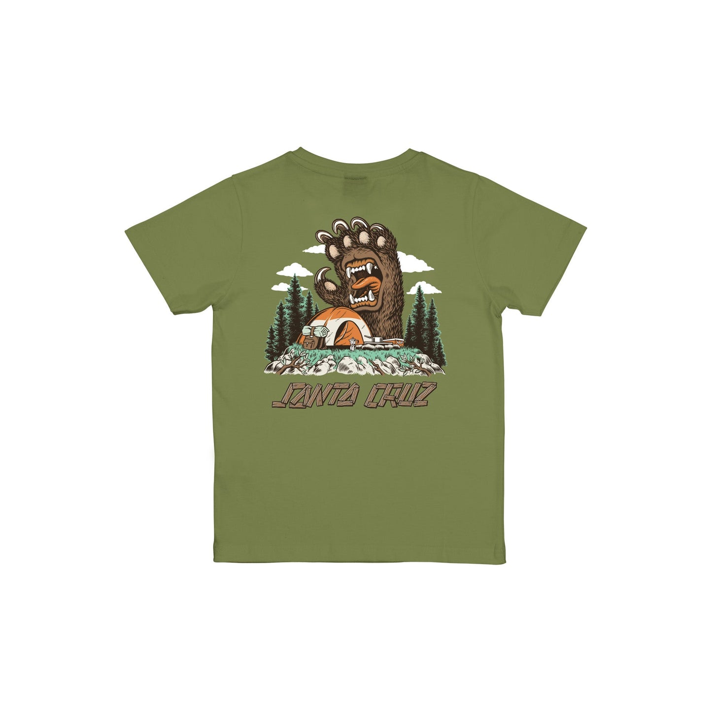 Youth Screaming Grizzly TShirt