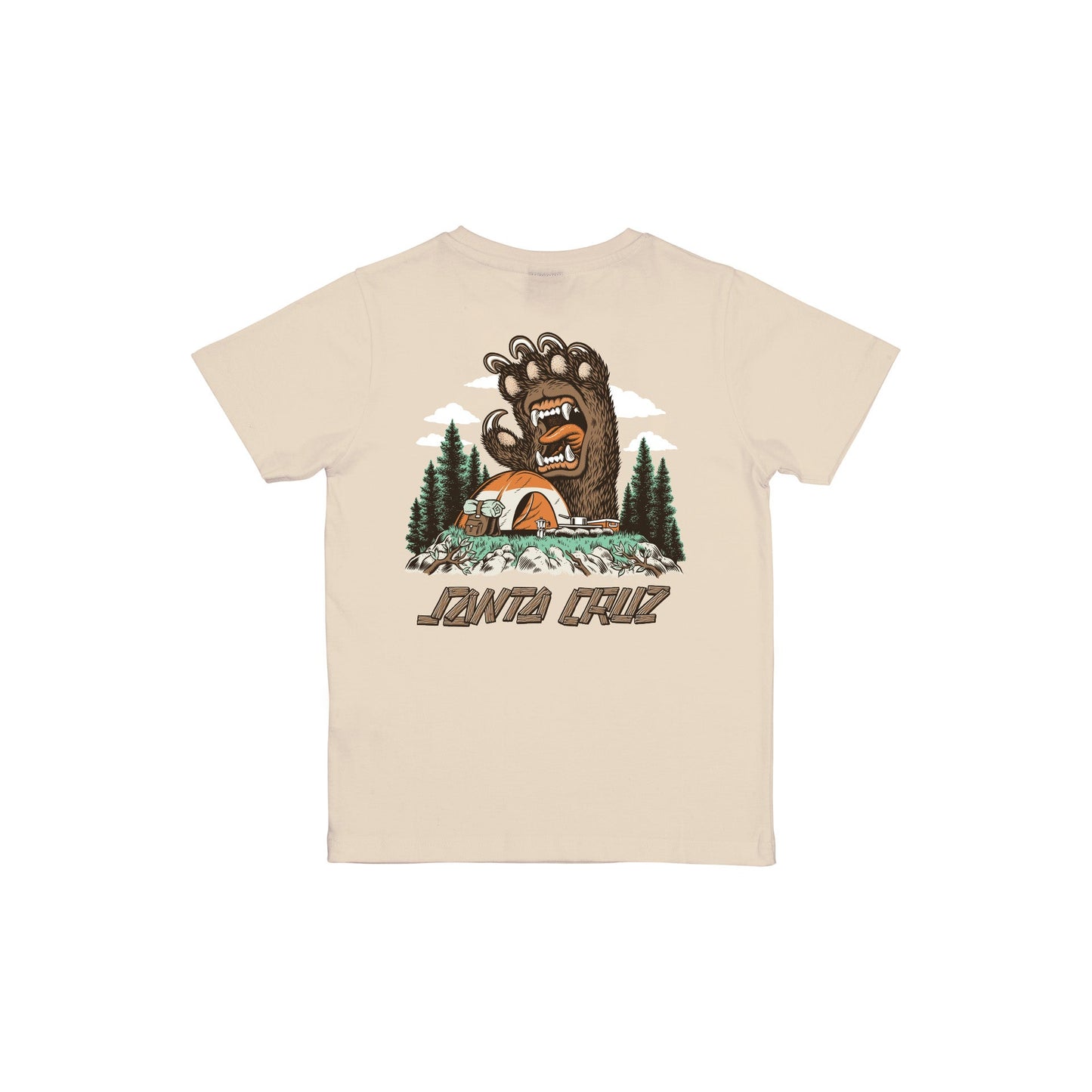 Youth Screaming Grizzly T-Shirt
