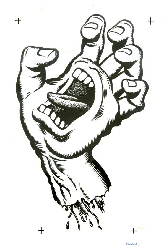 Santa Cruz Screaming Hand