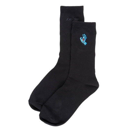 Screaming Hand Socks by Santa Cruz - Mini Hand Black OSFA