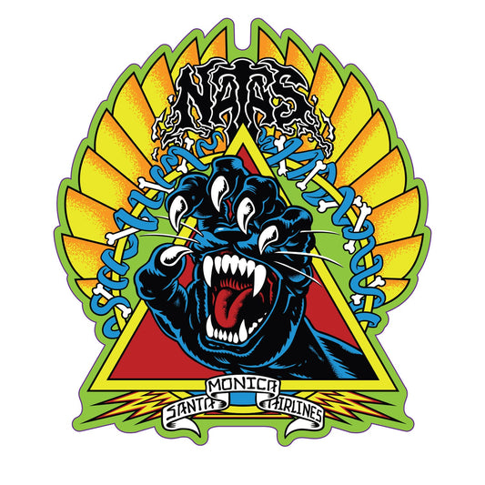 Natas Screaming Panther Sticker (10 Pack)