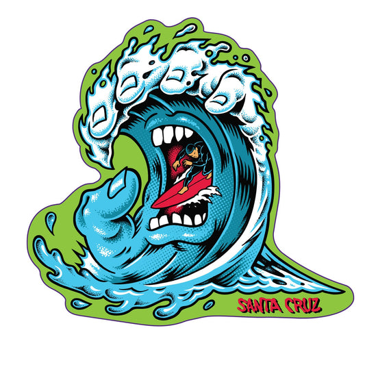 Screaming Wave Sticker (10 Pack)