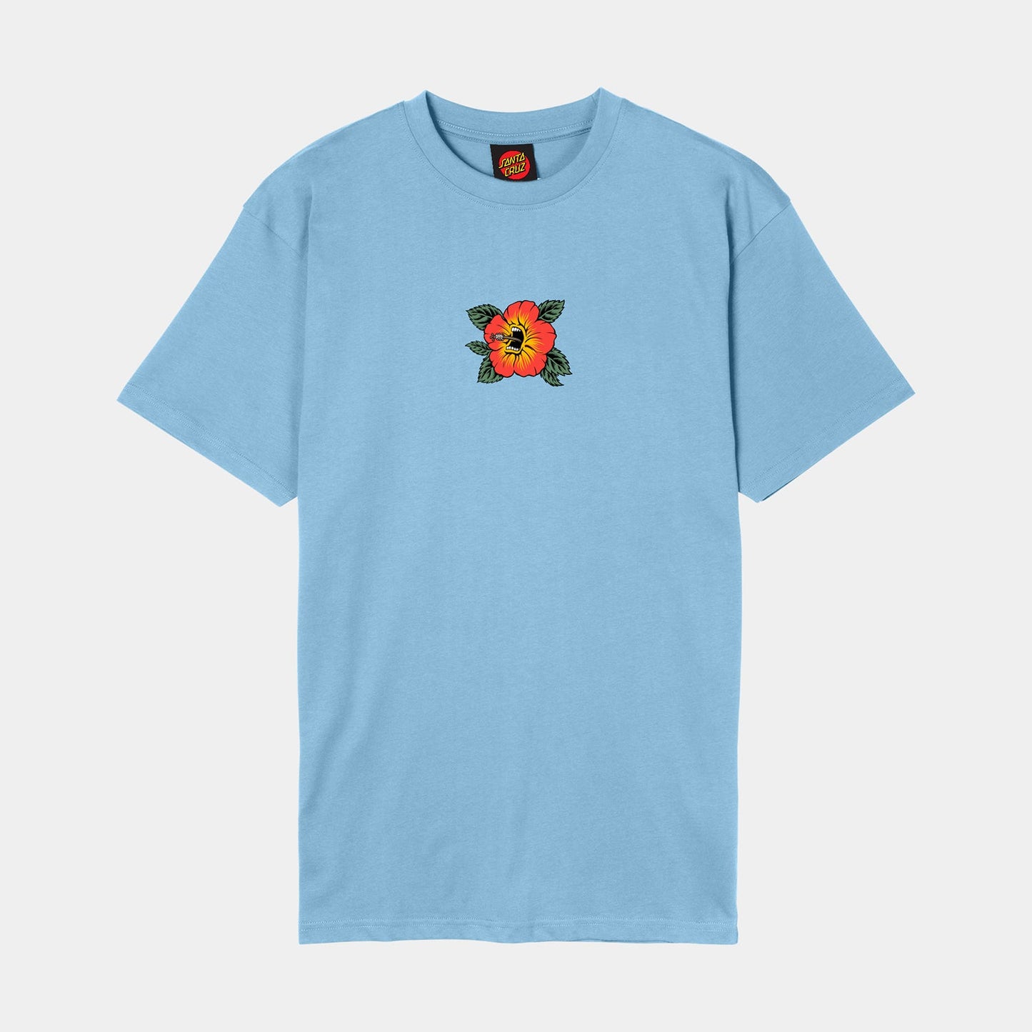 Screaming Hibiscus Front Santa Cruz T-Shirt