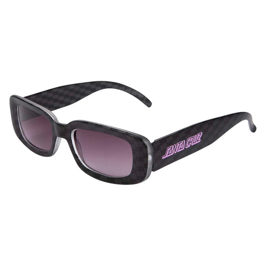 Strip Wave Check Sunglasses